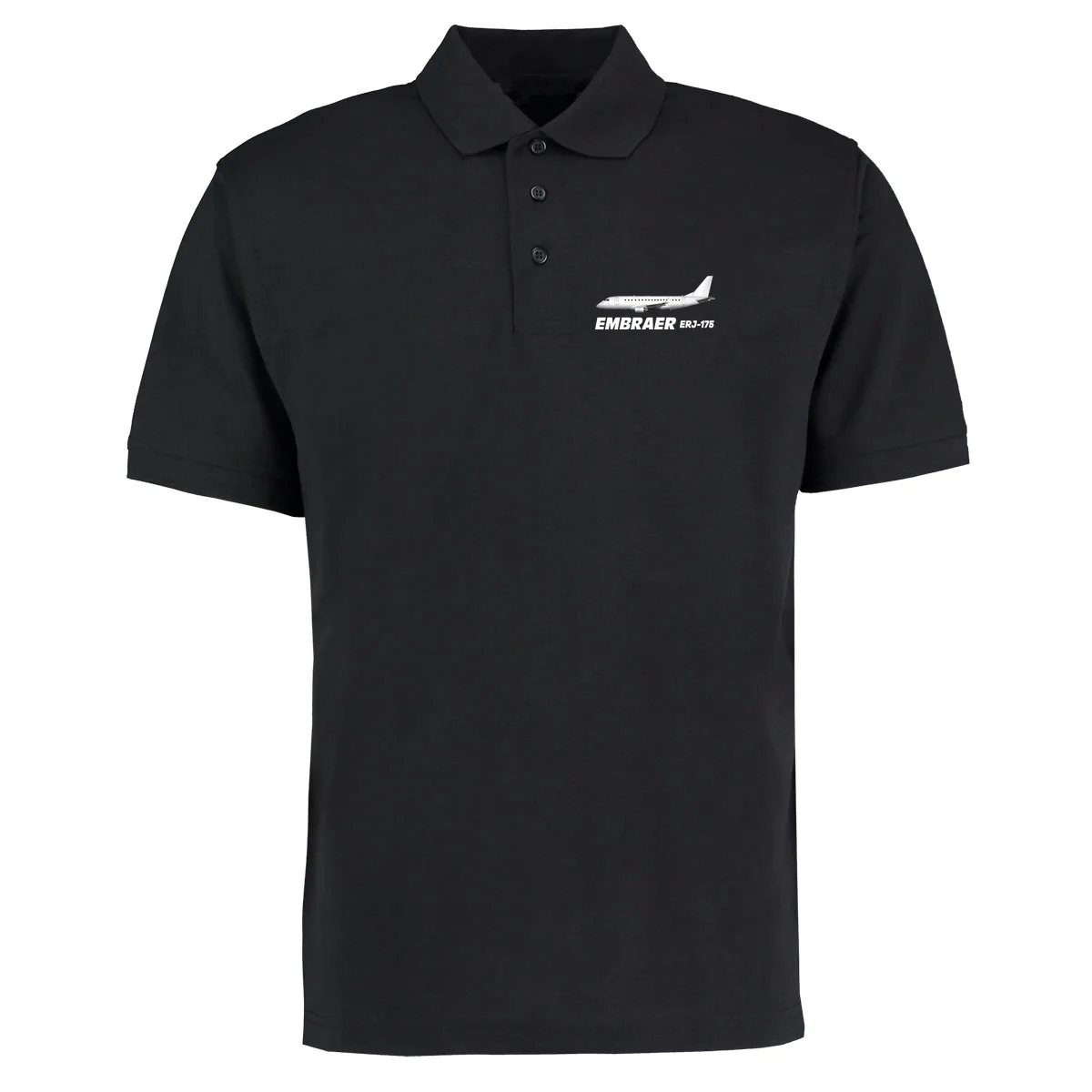 The Embraer ERJ-175 Aviation Pilots Cotton Men Polo Shirts T-Shirts Tops Tees