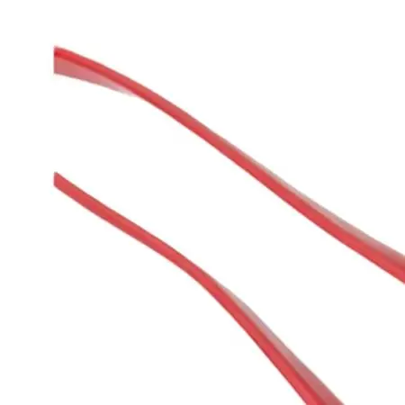 Pair 100cm 4mm² Flat Solar Photovoltaic Cable With Coupler Flexible Extension Wire For Balcony Door Sash Power Connection