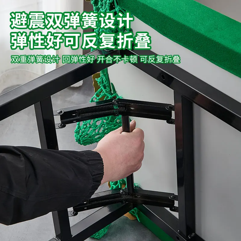 Five-point training pool table adult indoor family folding five-point household accurate portable practice artifact