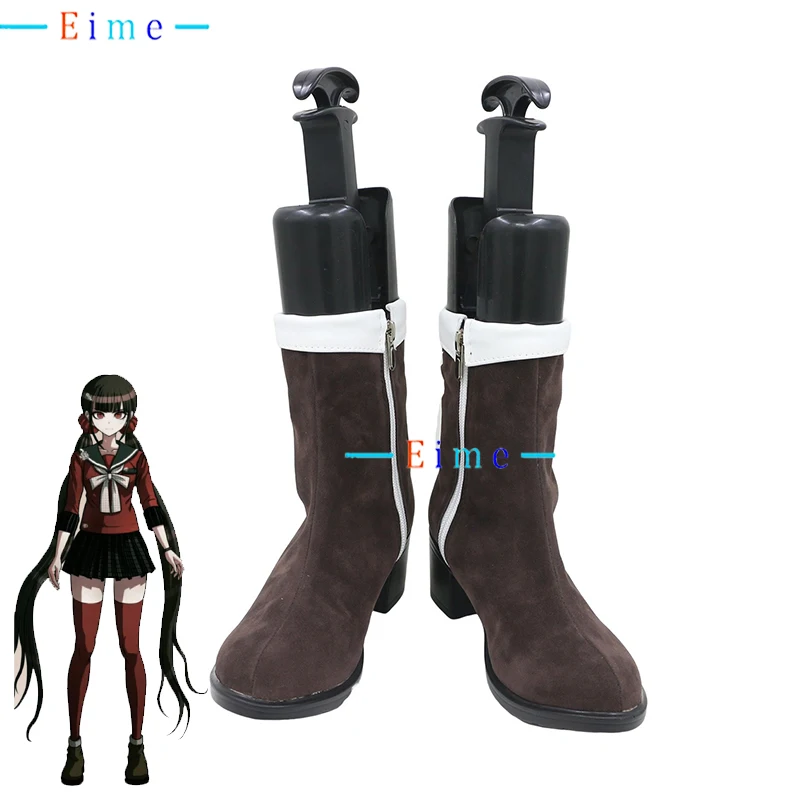 

Harukawa Maki Cosplay Shoes Anime Accessories Cosplay Props PU Leather Shoes Halloween Boot Custom Made