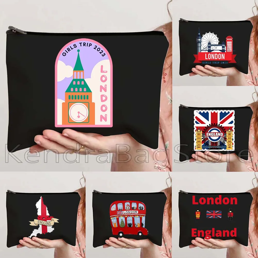 

Munich Berlin Germany Map Love Heart Flag Coat of Arms Bavaria German Girl Canvas Cosmetic Makeup Toilet Bag Pencil Case Pouch