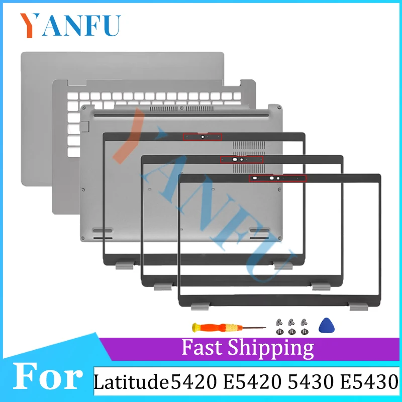 

NEW For Latitude 5420 E5420 Laptop Shell LCD Top Cover/Back Cover/Front Bezel/Bottom Case 0DW98X 063D A20695 A20697 14