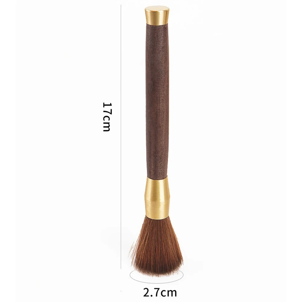 Coffee Powder Cleaning Brush Bean Grinder Cleaning Brush Coffee Bar Counter Long Handle Brush Barista Coffee Cleaning Tool