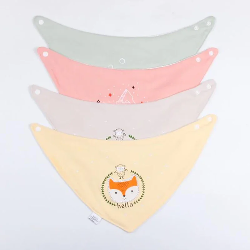 

Baby Bibs Feeding Bandana Bib Burp Cloths Infant Nursing Apron Printing Kids Stuff Scarf