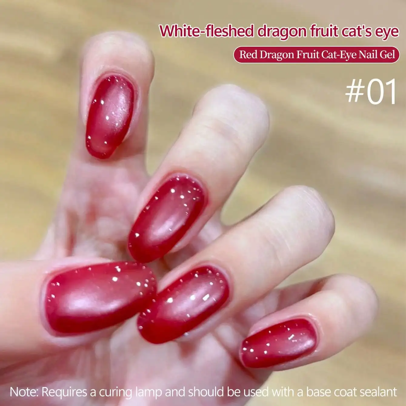 1-5Pcs 15ml Large Size Dragon Fruit Cat Eye Gel Polish 2026 New Emerald Green Sea Blue Sparkle Shiny Manicure DIY Salon UV LED