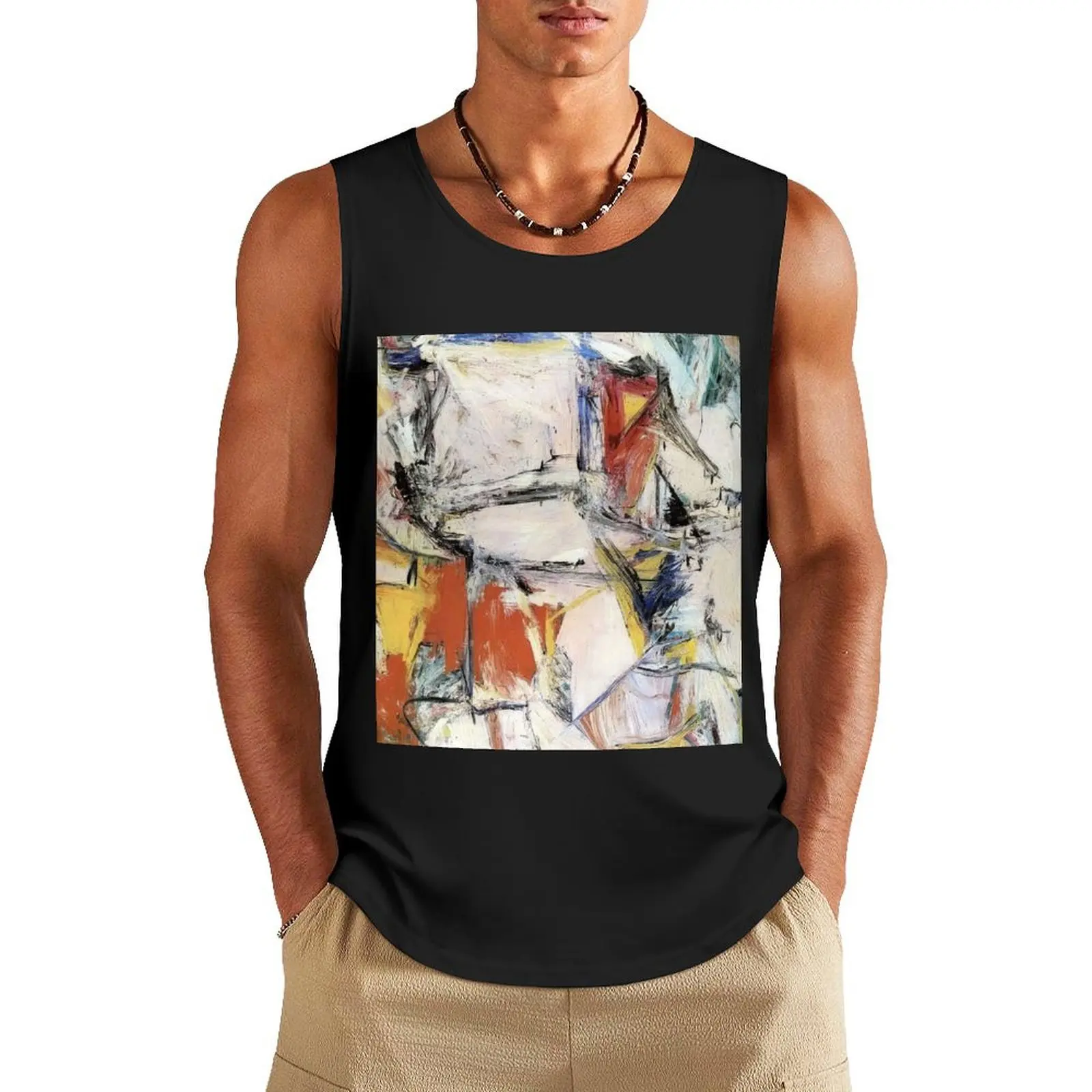 

Willem de Kooning Tank Top running shirt underwear Male vest