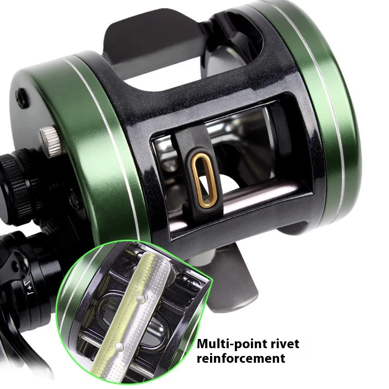 Carrete de Pesca 6.3:1 – 16kg, 7+1 Rodamientos, Manivela Aluminio - imagen 2