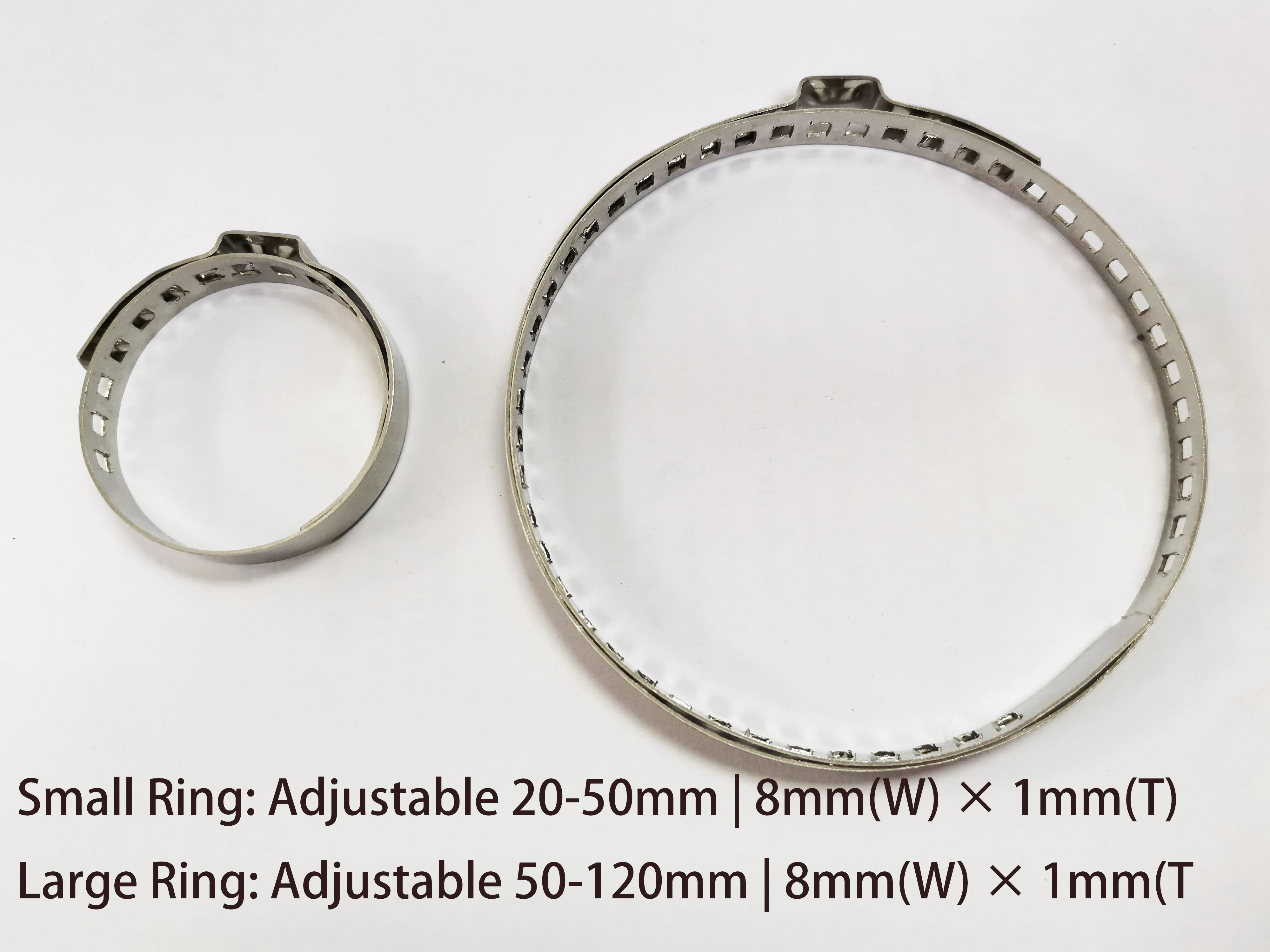 

Регулируемый комплект обжимных зажимов для багажника оси CV из нержавеющей стали, зажим для шарнира оси приводного вала 25-50 мм 50-120 мм