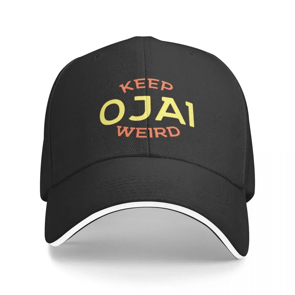 Keep Ojai Weird Baseball Cap western Hat Mountaineering Sun Hats For Women Men's