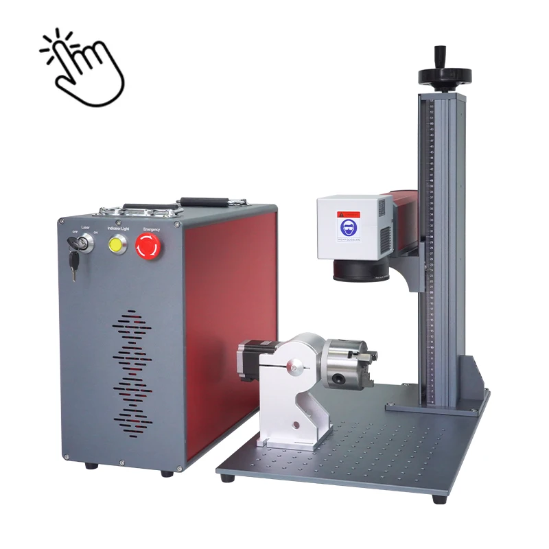Bing Yan M7 Mopa Fiber Marking Machine 20W 50W 60W 100W 200W JPT 3D Color Engrave Logo on Metal Steel Jewelry Gold