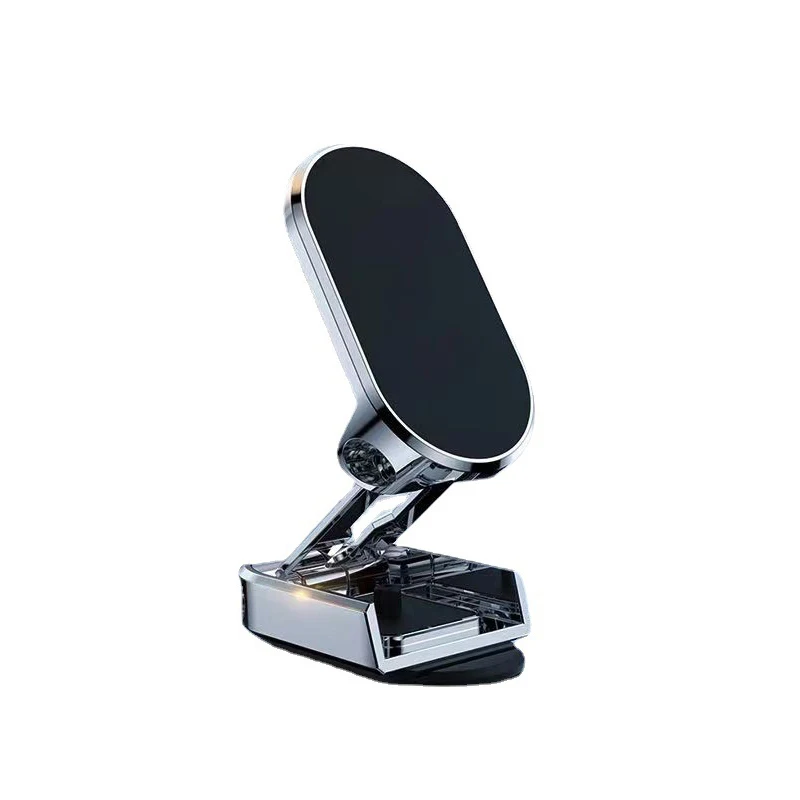 Car Phone Holder Foldable Car Phone Holder 720° Rotation Strong Magnetic Mobile Phone Stand Creative Multi-Angle Phone Bracket