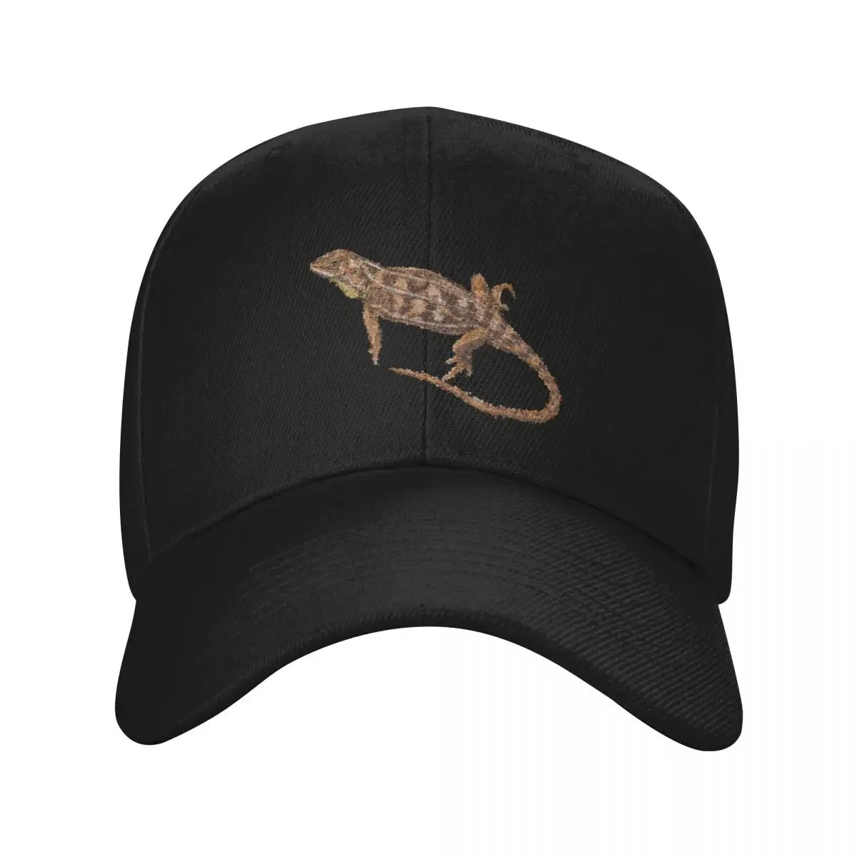 

Grassland Earless Dragon Pointillism Dot Art Baseball Cap Golf Wear fashionable fishing hat For Women Men's