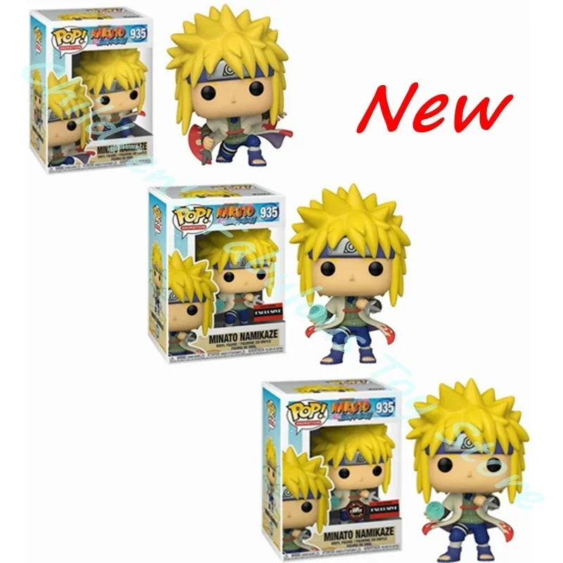 NEW Arrival FUNKO POP Narutoes Theme Minato Namikaze #935 3 styles Figures Toys Vinyl Doll Collection Models for Kids Gift