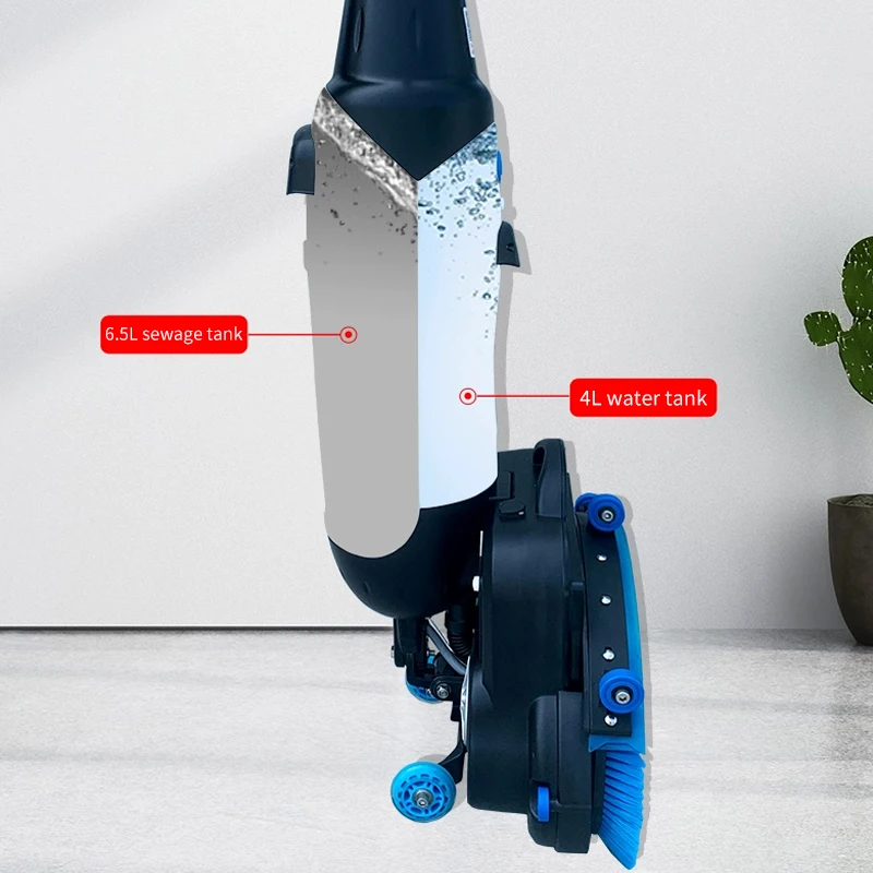 Коммерческий скруббер для пола, электрический скруббер для подметания полов для дома
