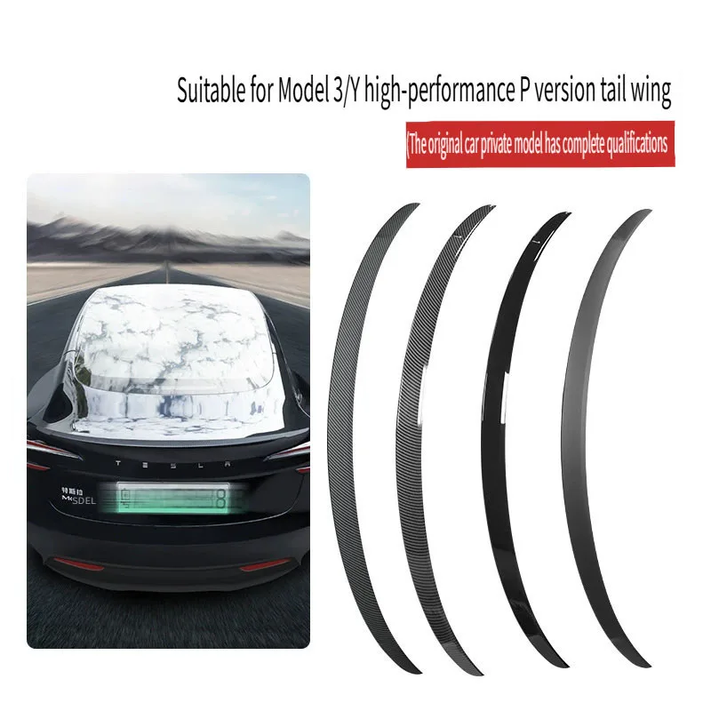 

For Tesla Model Y 2021-2024 Juniper Accessories Spoiler ABS Wing Spoilers for Tesla Model 3 2019-2025 Highland High-performance