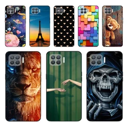 For OPPO Reno5 Lite Case Reno4 Lite Soft Silicone Back Cover Bumper Phone Case For Reno 5 Lite Reno 4 Lite transparent tpu case