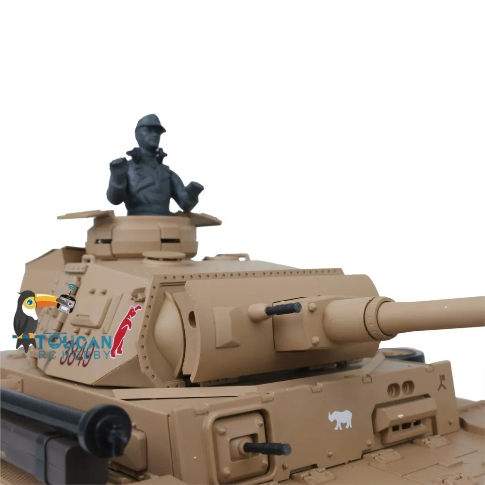 米国販売 2.4G ヘンロン 1/16スケール 7.0 プラスチック製 ドイツ軍 パンツァー3号戦車 H RTR RC戦車モデル 3849