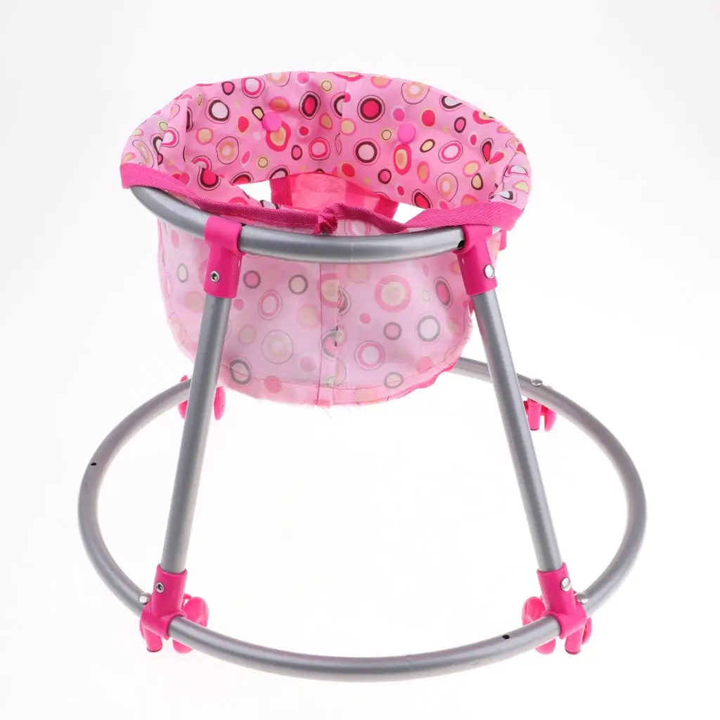 ベビードール幼児用椅子軽量折りたたみ人形家具プレイセット子供のためのふり遊びおもちゃリボーンドールハウス