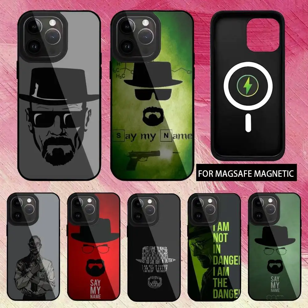 

B-Breaking B-Bad Phone Case For iPhone17,16,15,14,13,12,11 Plus,Pro Max Magnetic For Magsafe Wireless Charging