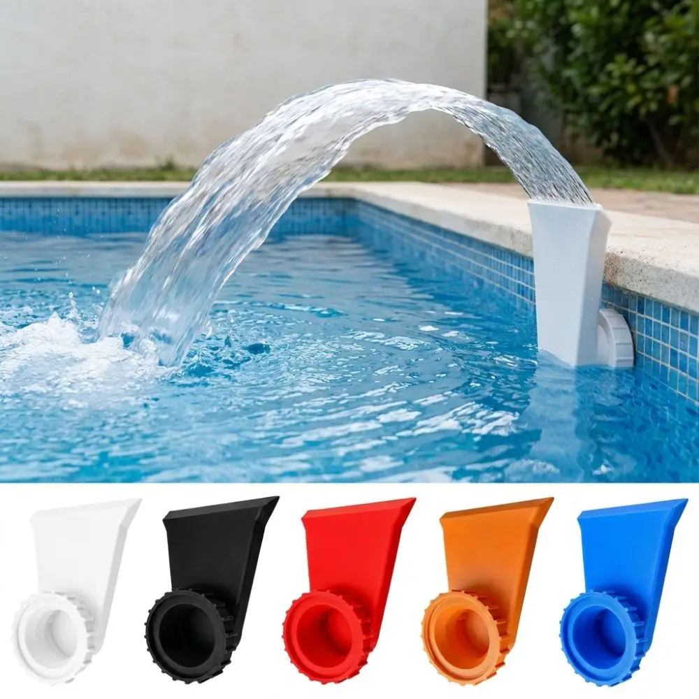 Plastic Pool Return Fountain Leak Proof 3D Printing Swimming Pool Waterfall Water Fun Universal Thread Pool Spray Nozzle