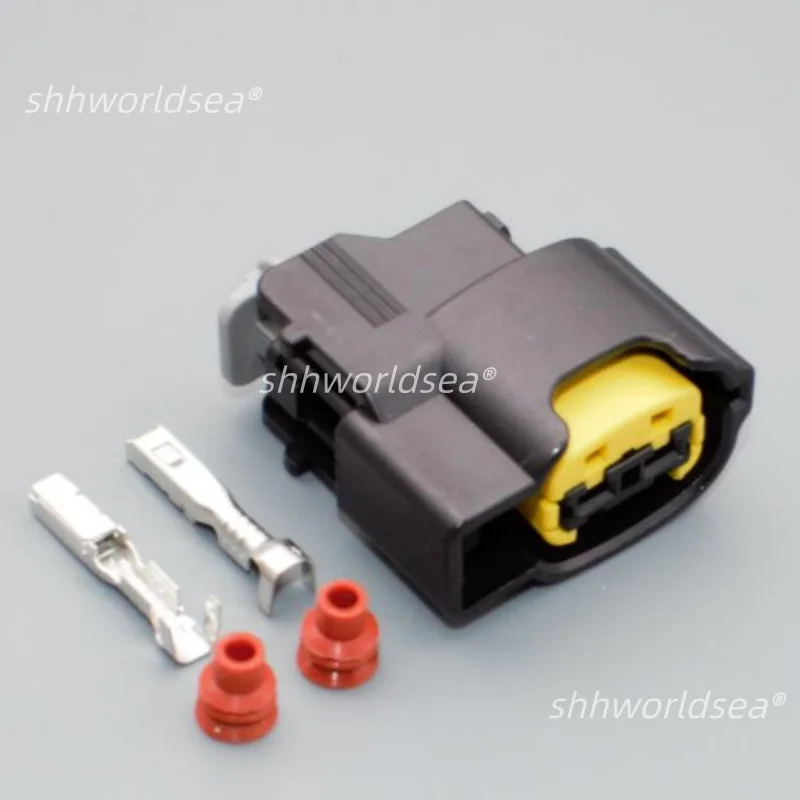 1/100PCS 2 Pin 49093-0211 Auto Ignition Coil Plug Horn Socket Waterproof Female Electronic Connector Wire Harness Plug