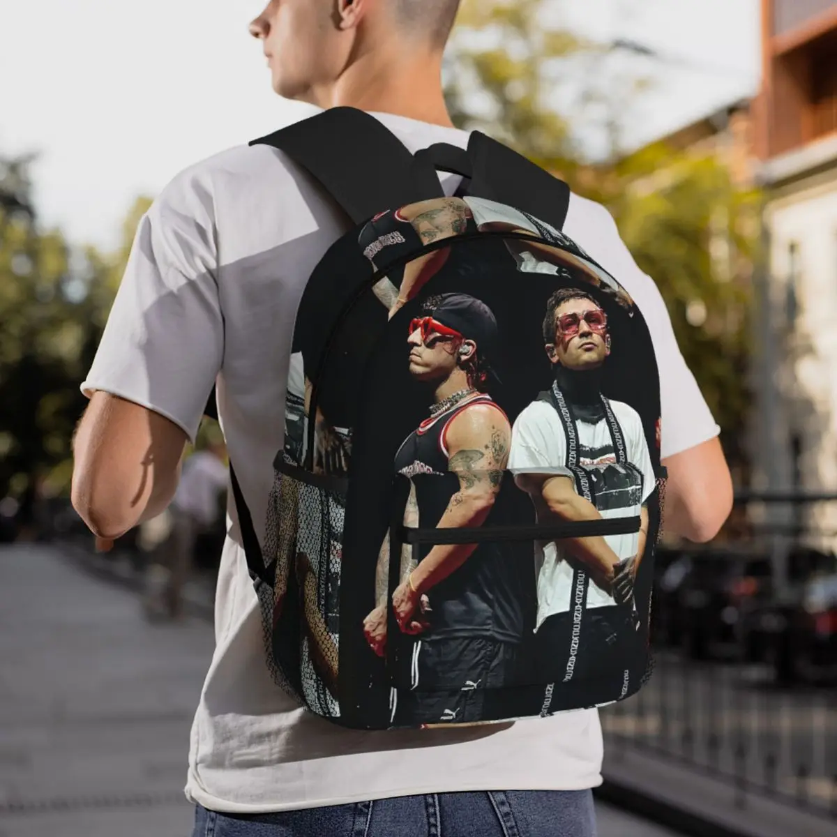 T-Twenty One P-Pilots Backpack Daypack Large Capacity Children BookBag School Bag Shoulder Bags for Men Women