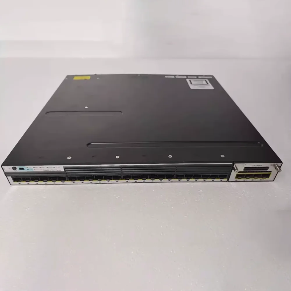 For CISCO WS-C3750X-24S-E 24 port Gigabit SFP optical port three-layer fiber optic switch