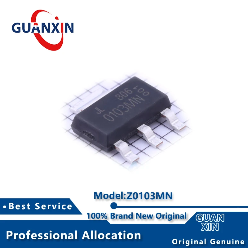 

100% New Z0103MN SOT-233 Marking 0103MN Z0103