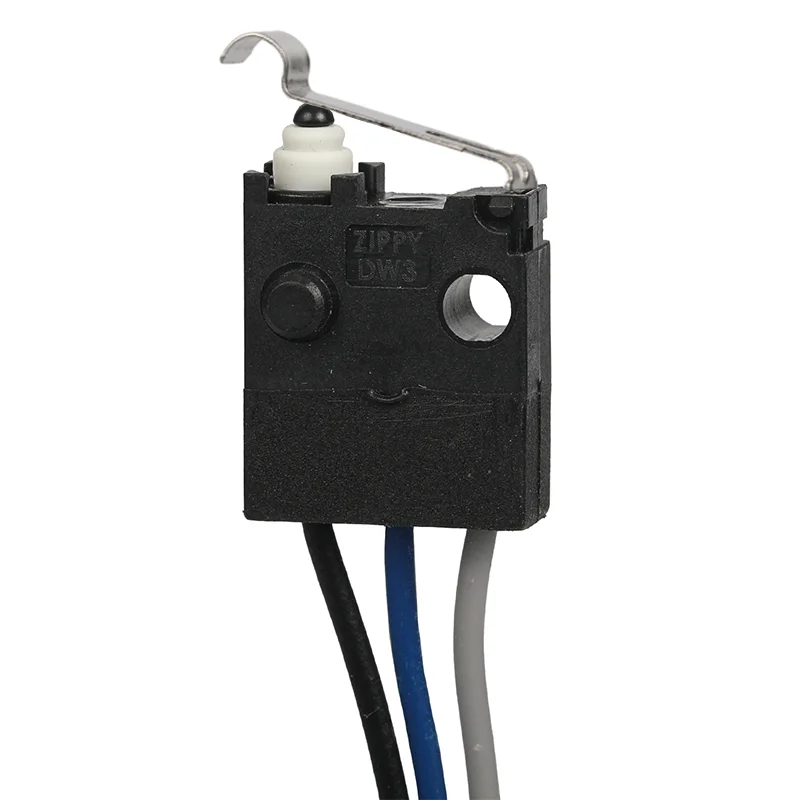 13.3mm Small Micro Switch IP67 Waterproof Lead 3 Pin NO/NC Hole Pillars Mute Large Stroke Detection DW3 D2HW  ABJ ZMW