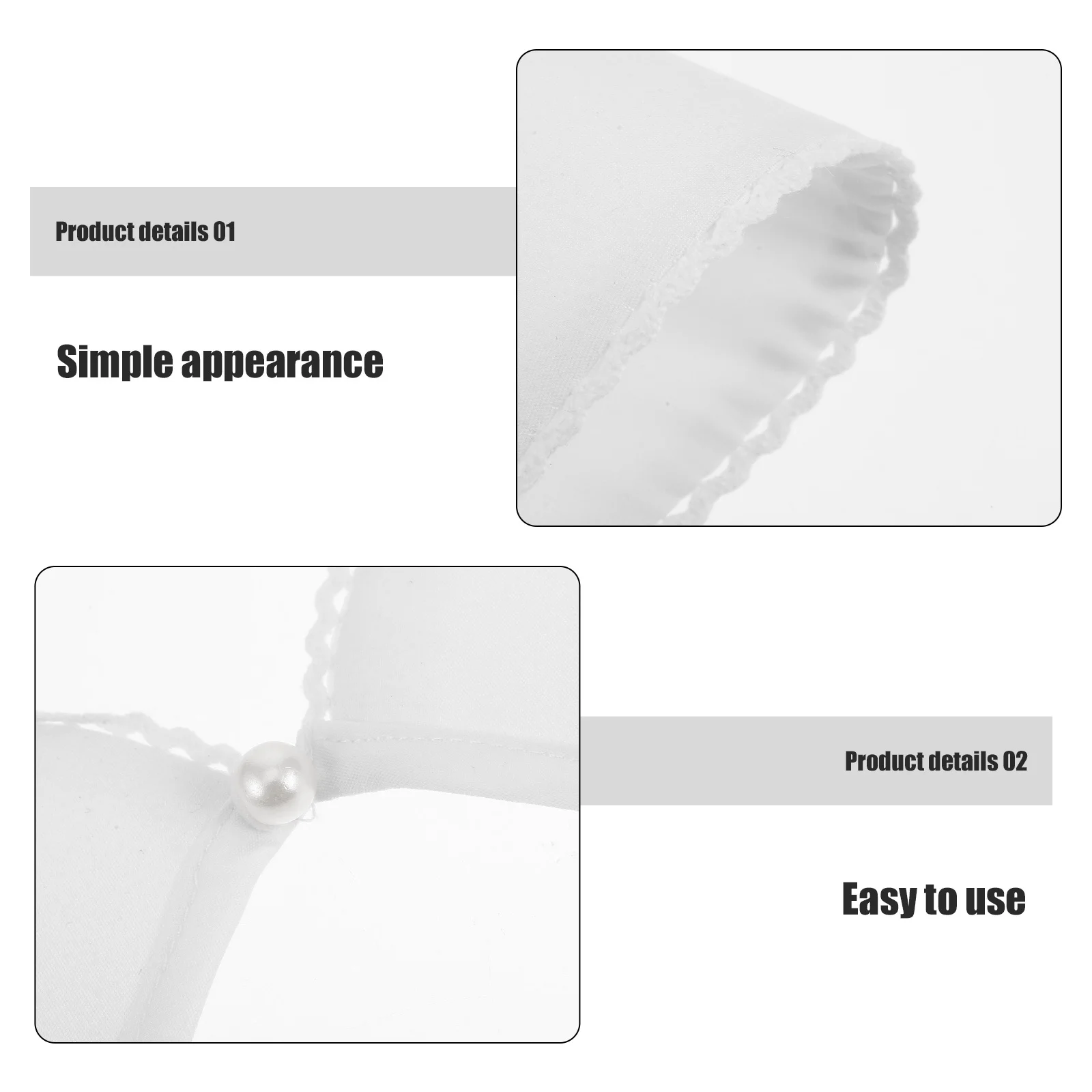الأبيض انفصال وهمية طوق للنساء القطن الدانتيل تقليم جولة الرقبة ديكي بلوزة قميص الشتاء الخريف خفيفة الوزن القابلة للإزالة