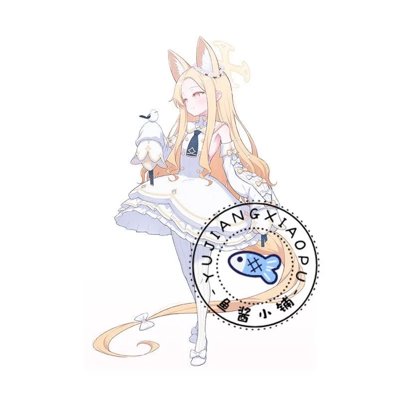 17cm Anime Blue Archive Yurizono Seia Acrylic Stand Figure Model Plate Cosplay Role Props Collection Desktop Decor