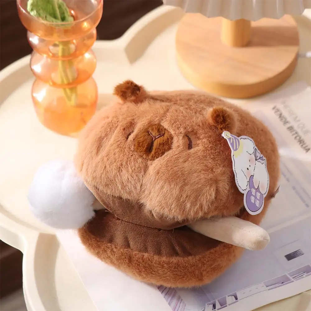 

Wooden Fish Capybara Wooden Fish Mother Child Stuffed Animals Capybara Dolls Cartoon Containerable Capybara Stuffed Toys