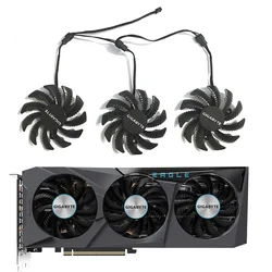 PLD08010S12HH T128010SU 4PIN 78MM DC 12V 0.35A for Gigabyte Geforce RTX 3070Eagle 8G GTX1660 RX 5500XT 5600 XT graphics card fan