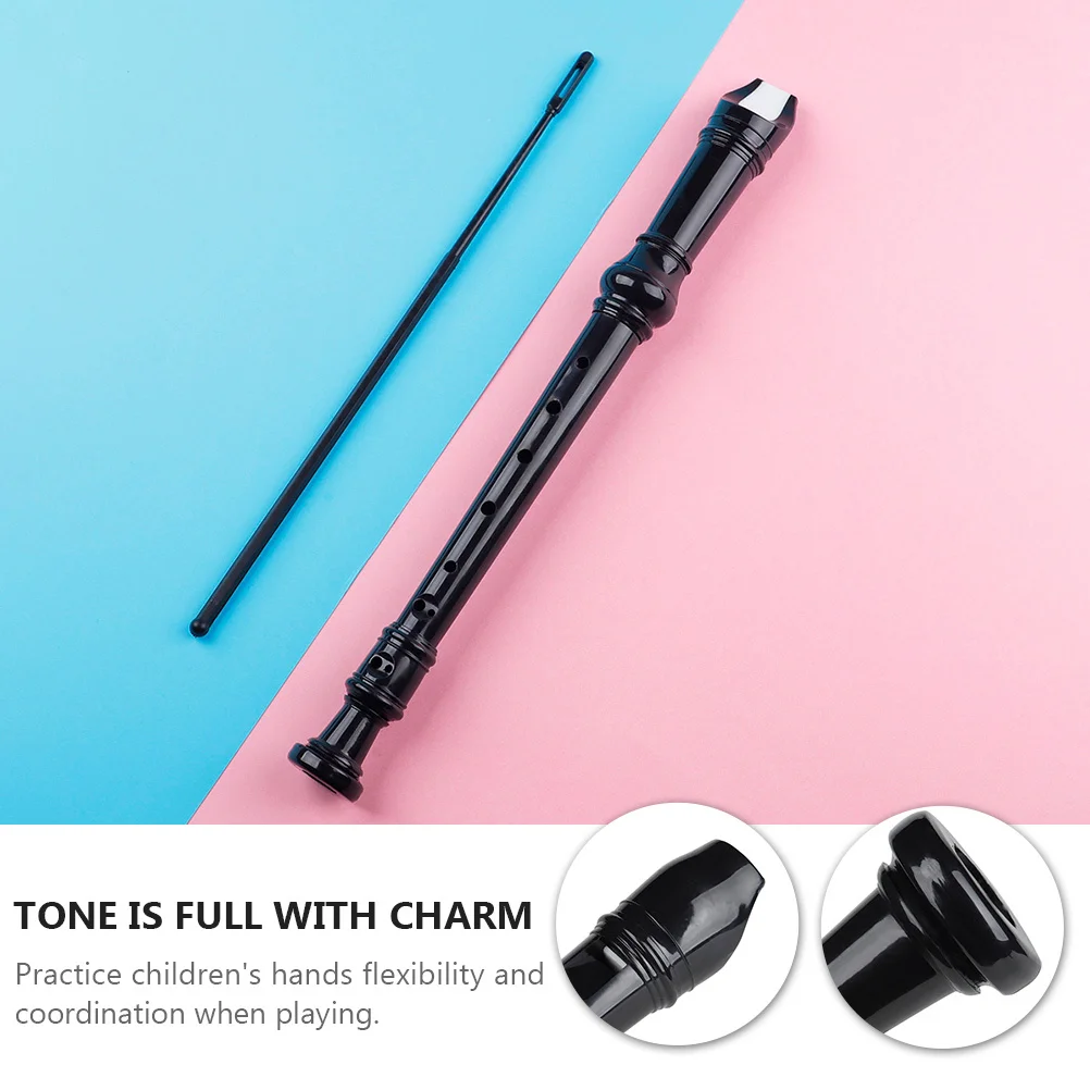 

1Set ABS 8 Hole Flute Recorder for Children and Adults Early Music Education Enhances Finger Coordination and Creativity