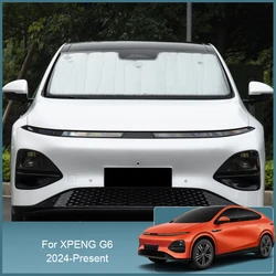 Car Sunshades UV Protection Cover Auto Side Window Curtain Sun Shade Visor Mat Windshield Accesories For XPENG G6 2024-Present