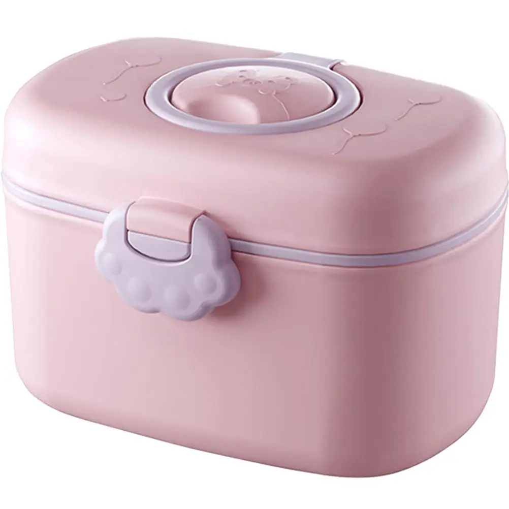 

Milk Powder Box Sealed Anti Moisture Waterproof Portable Cereal Container Snack Compartment Lightweight Leak Proof Safe Easy