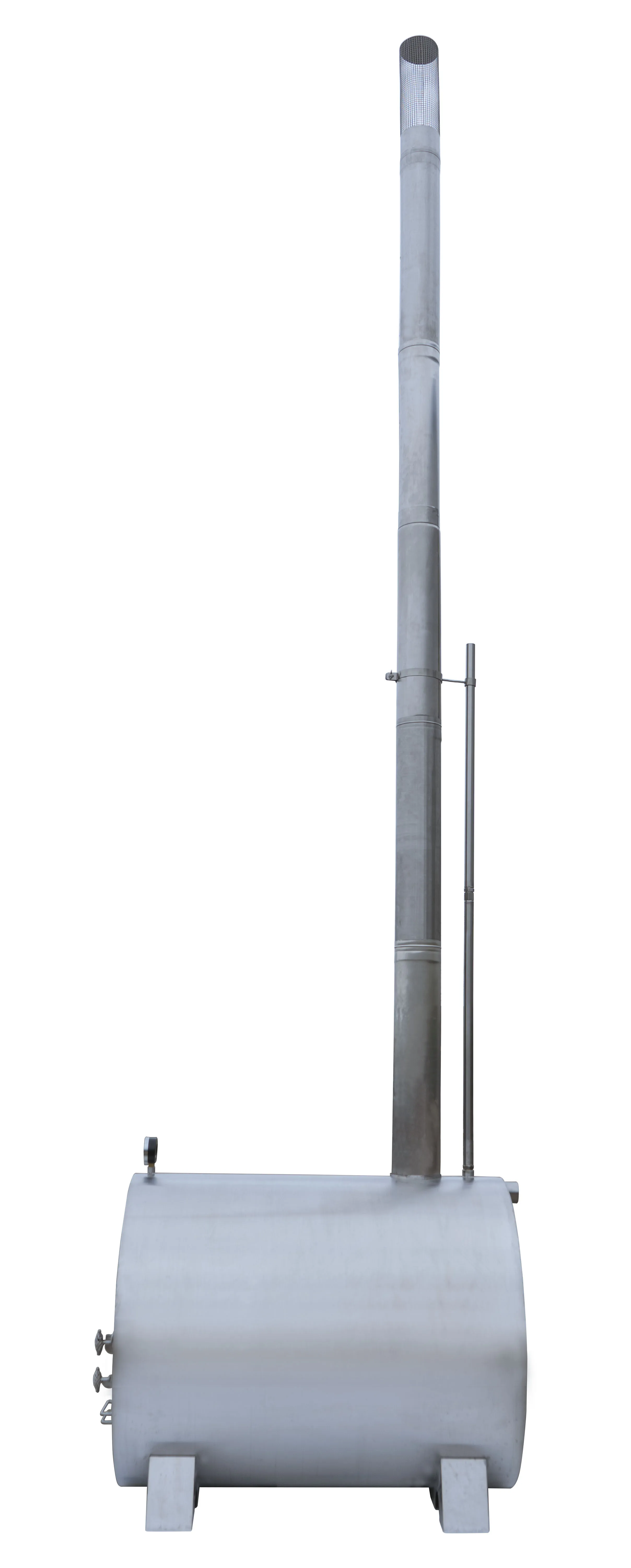 2025 Premium AISI 304 سخان حوض استحمام ساخن لحرق الخشب من الفولاذ المقاوم للصدأ - سخان مياه حمام السباحة الخارجي XL