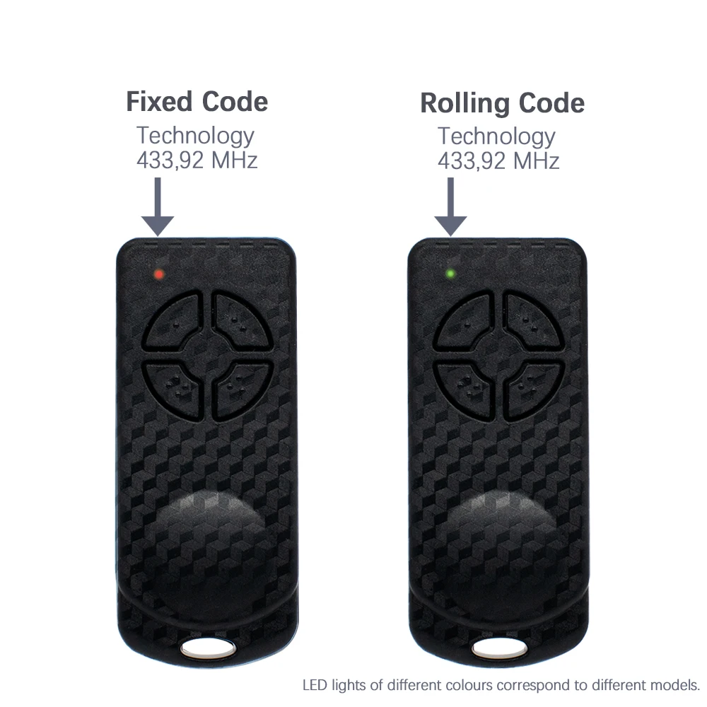 TAU المرآب التحكم عن بعد 433.92 ميجا هرتز رمز ثابت ل TAU 250-TXD2 /4 ، 250-SLIM 433 ميجا هرتز الضوء الأحمر بوابة فتحت الباب 2/4 أزرار مفاتيح