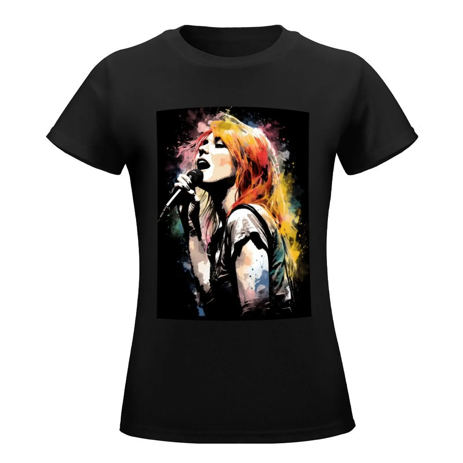 Hayley T-Shirt tops vintage cute clothes oversized workout shirts for Women