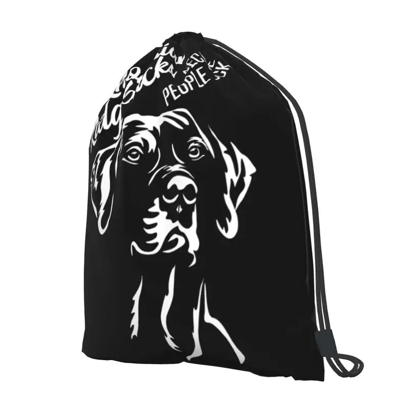 Rhodesian Ridgeback,Ridgebacks Because People Suck,Dog Drawstring Backpack Bags For Travel Sports Bag