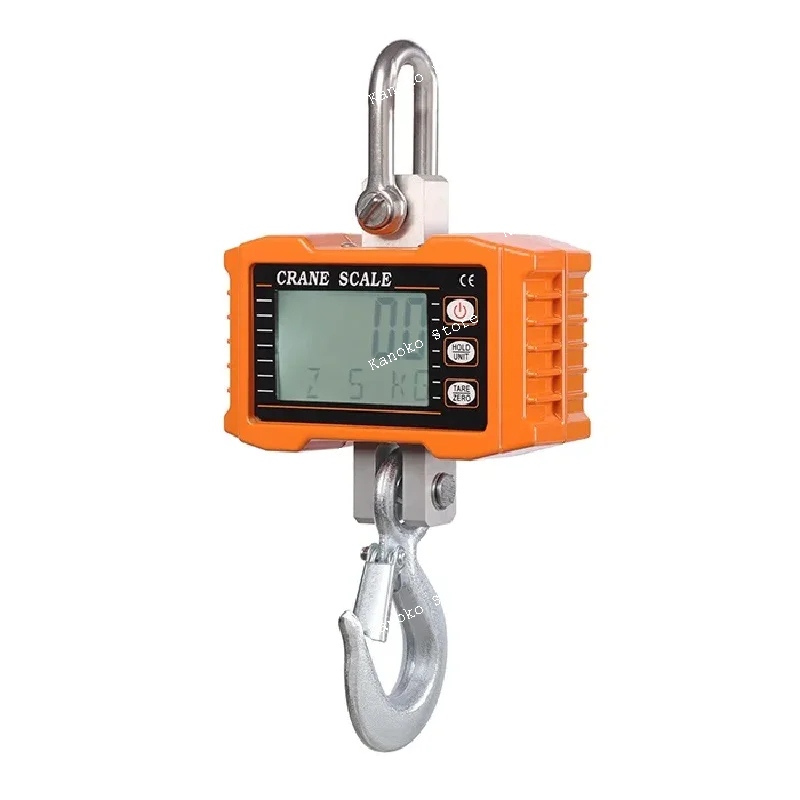 

Electronic Hanging Scale, Lightweight Small Hanging Scale, Can Be Equipped with Remote Control 1 Ton Electronic Scale 300-5000KG