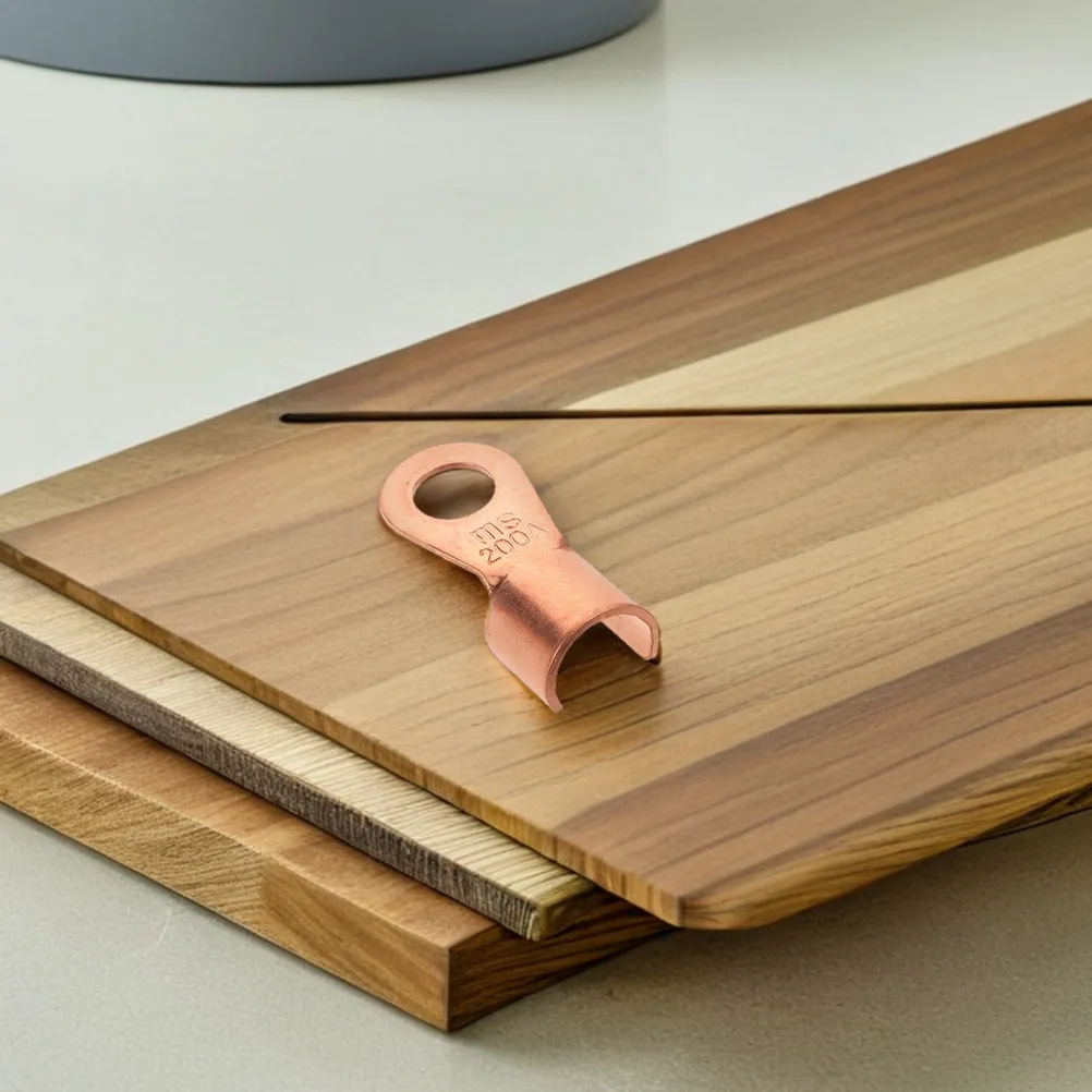 

10 шт. медных обжимных клемм-кольцевых соединителей для кабеля, набор для электрических соединений, обжимные наконечники-лопатки