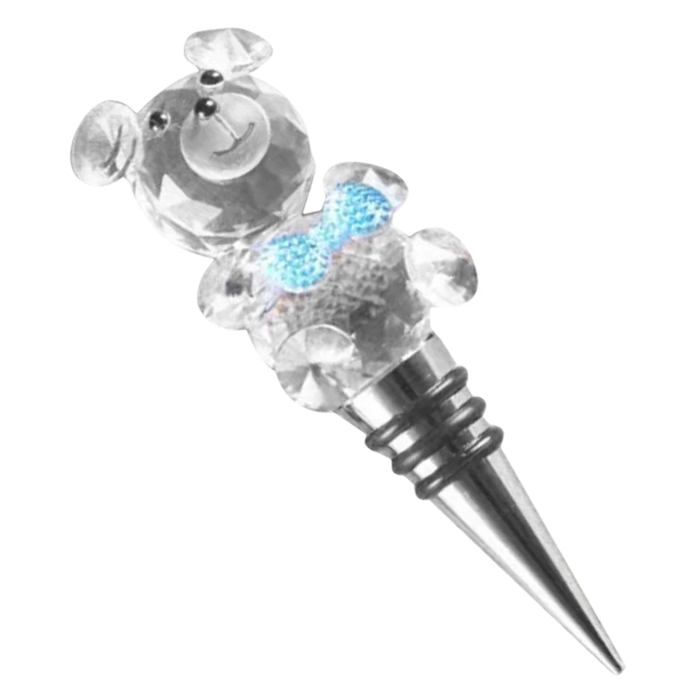 

Cone Shaped Bottle Stopper Metal Saver Sealer T shaped Cap Plug for Glass Travel Party Beverage