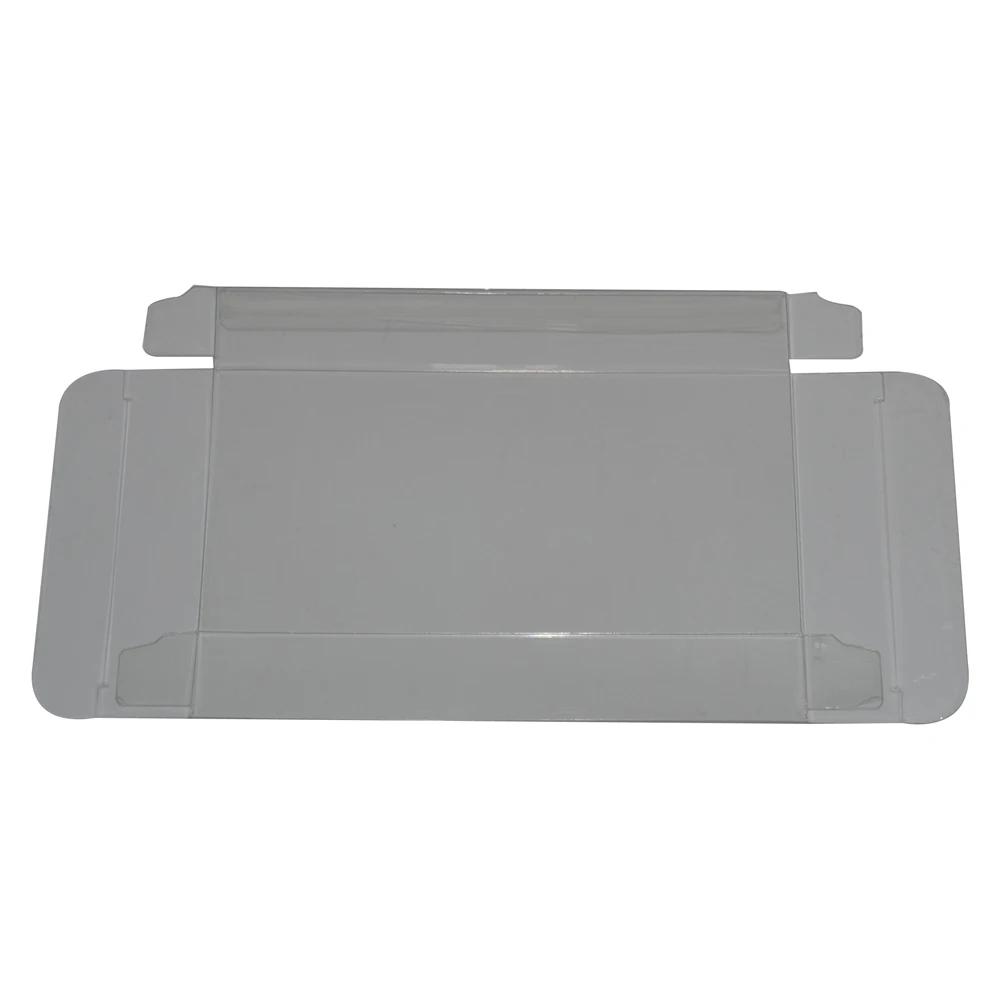 Clear Box For SNES Cartridge Case for  SNES Cart Protector  Card Sleeve storage display box