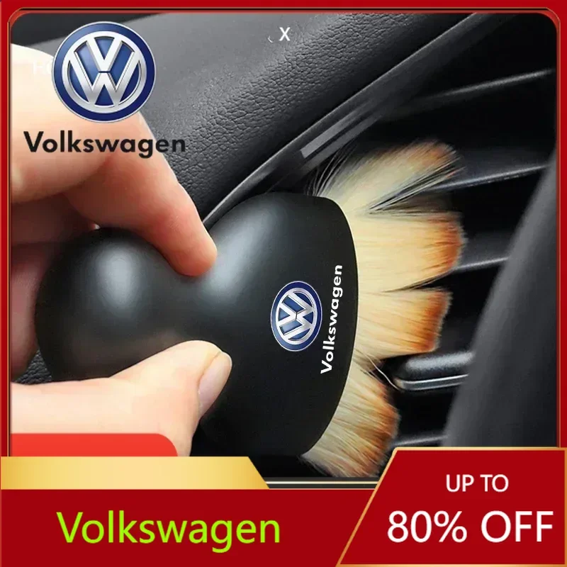 

For VOLKSWAGEN VW Car Air Conditioner Air Outlet Cleaning Soft Brush For Volkswagen Jetta MK5 MK6 Golf-4 5 6 7 Passat 3B7 POLO C