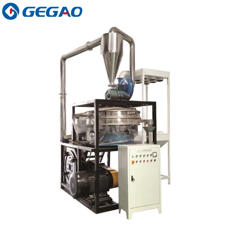 Machine automatique de moulin pulvérisateur en plastique PE LLDPE PVC