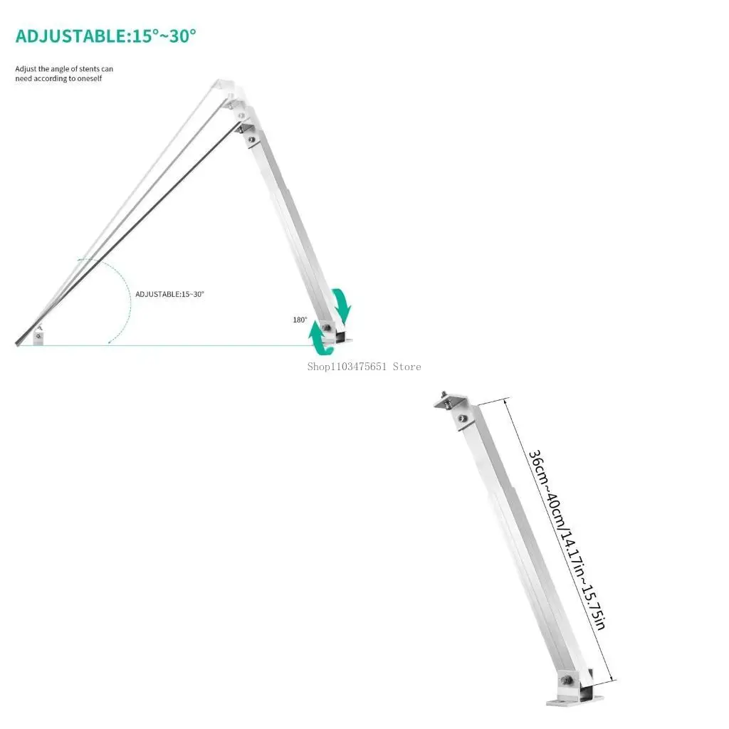 

Солнечная панель Белый Черный Наборы монтажных кронштейнов и регулируемый комплект Караваны Лодки на колесах