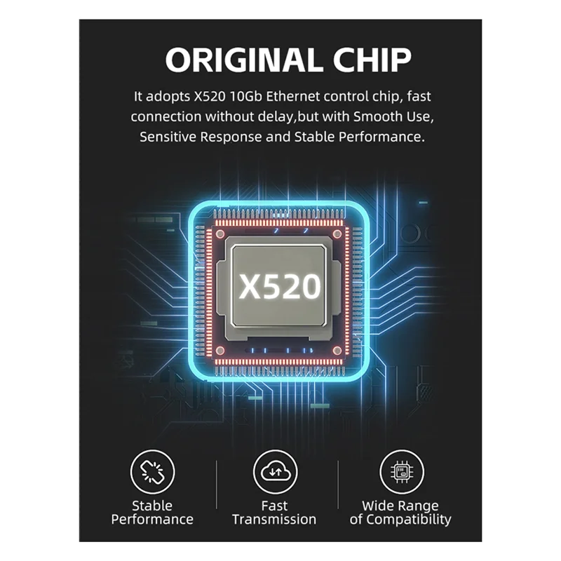 

Сетевая карта PCIE 10G SFP+ для основного управления, универсальная полноразмерная, скорость 10G, сетевая карта PCIE X8 Single SFP+ NIC-BTFL