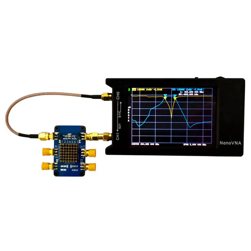 A41I 4X Nanovna Test Board Kit VNA Test Demo Board Vector Network Analyzer Test Board