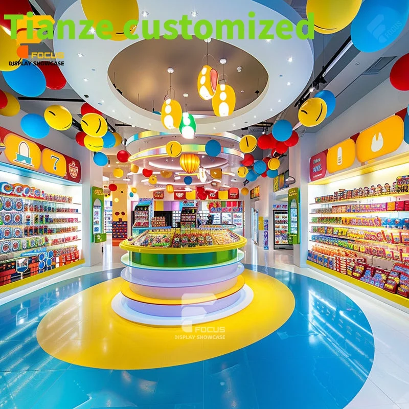 

Customized-Mall Chocolate Decoration Wall Mounted Candy Candy Shop Design